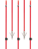 Cajun Bowfishing Piranha XT with Red Fiberglass Arrow