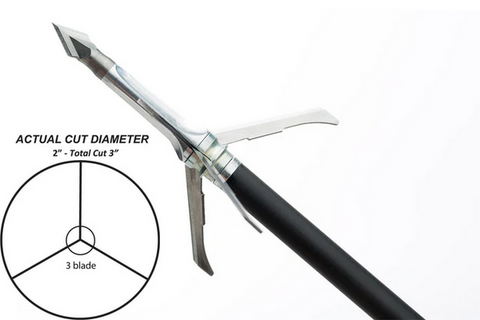 Grim Reaper Razorcut Whitetail Special Mechanical Broadheads