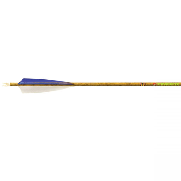 Gold Tip Traditional Arrows, 1/2 dz Nock & Feather Kustom Archery