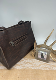 Montana West Dark Brown Conceal and Carry Purse With Gems