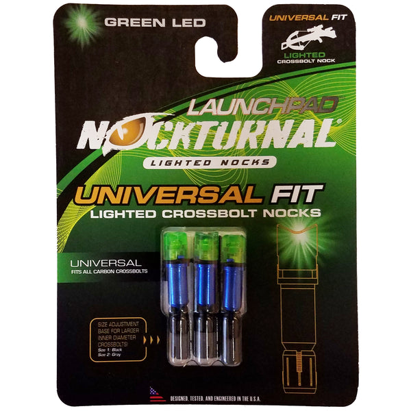 Nockturnal Launchpad Universal Lighted Crossbow Nocks – Nock & Feather ...